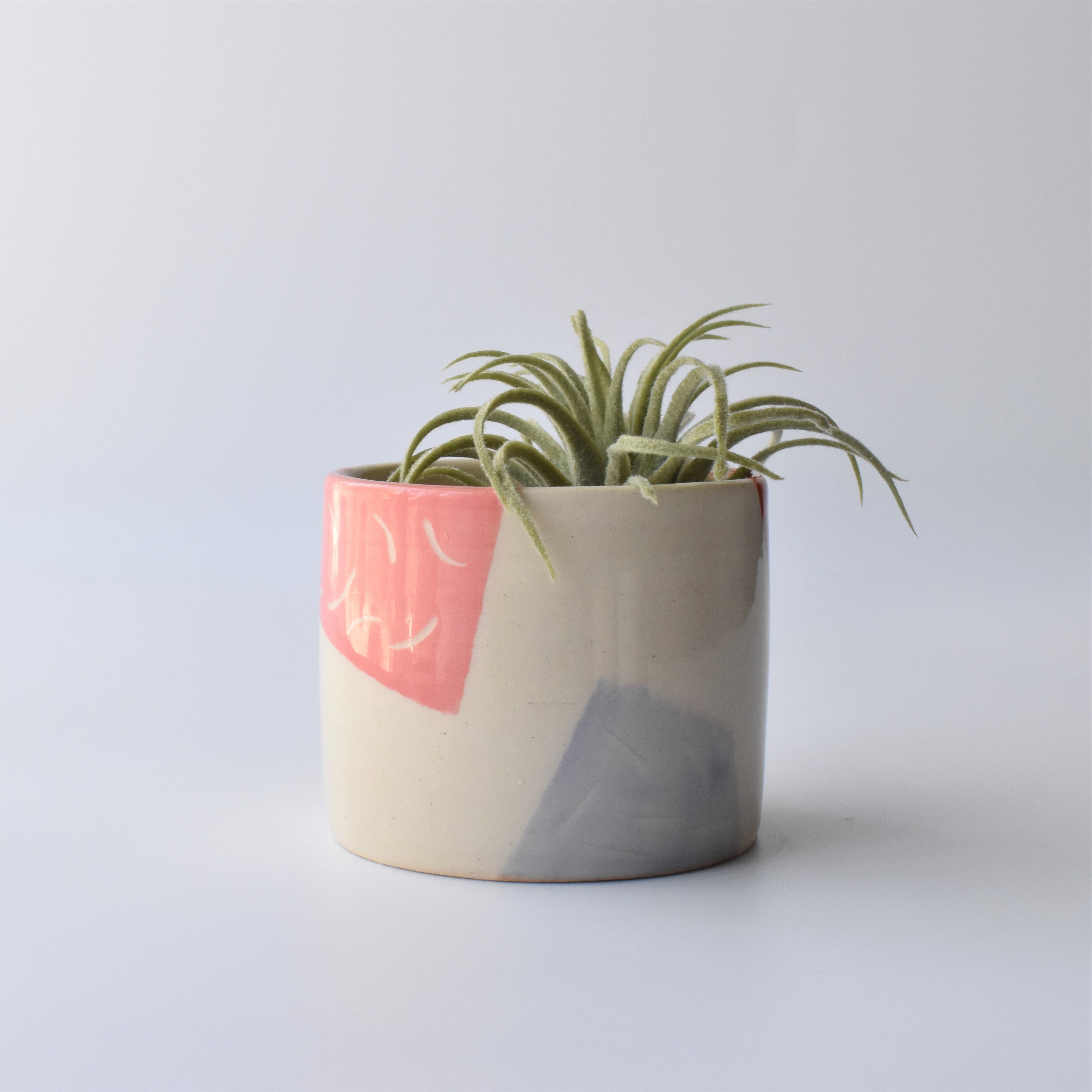 Hand-Made Mini Ceramic Planter