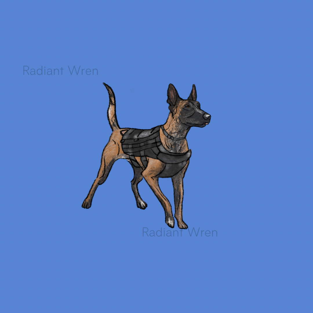Dog Drawing | Mini Art Print