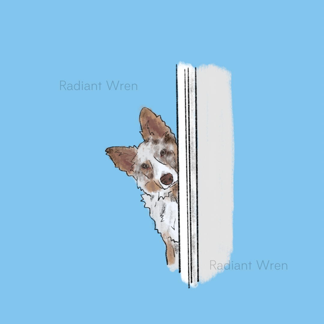 Dog Drawing | Mini Art Print
